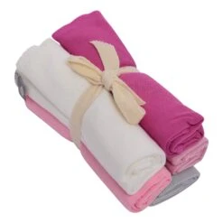 Solid Washcloth Combo 5-Pack In Girl