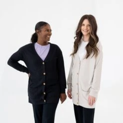 Bamboo Jersey Adult Cardigan In Midnight -Kyte Baby kyte baby adult bamboo jersey cardigan bamboo jersey adult cardigan in midnight 32733136715887