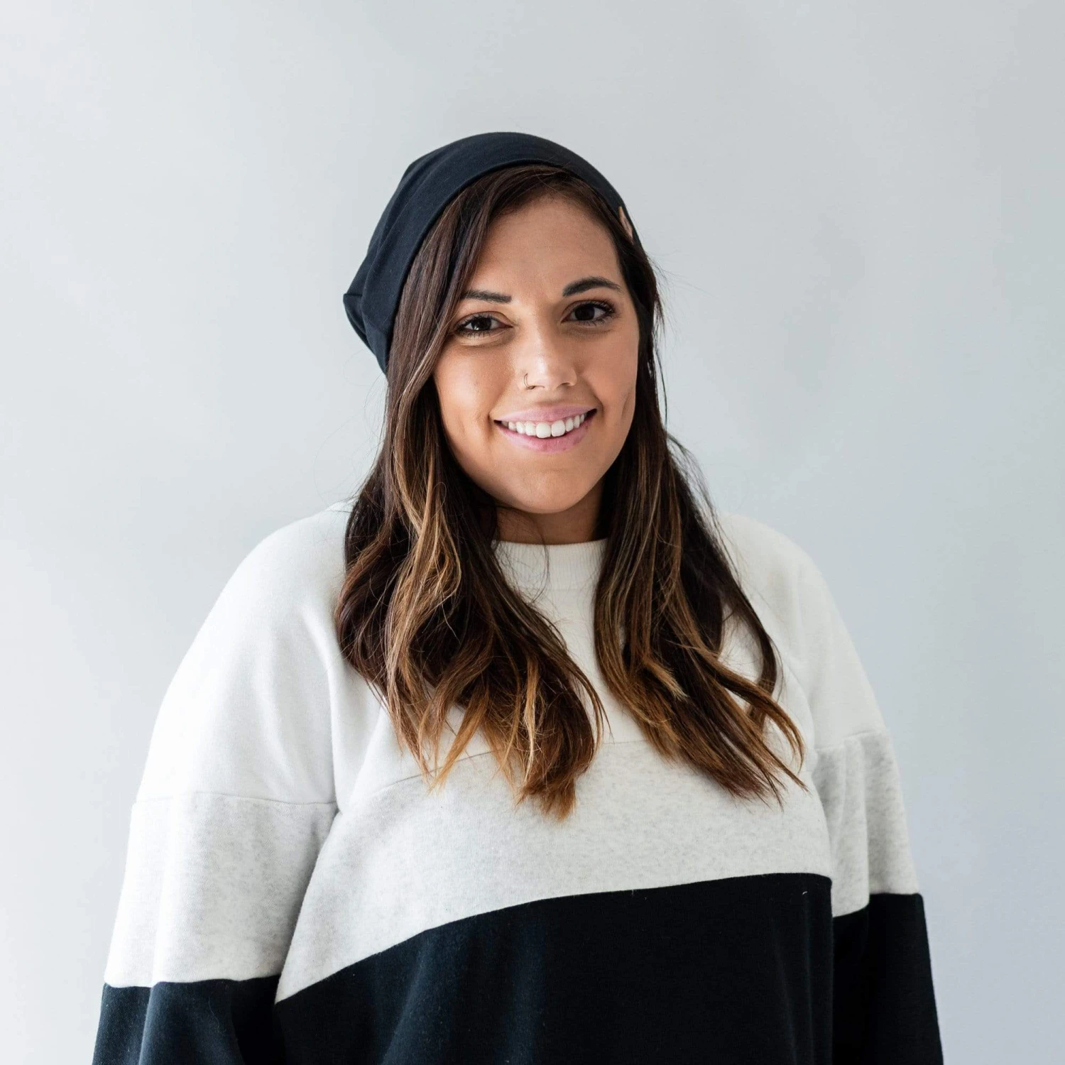 Bamboo Jersey Adult Beanie In Midnight 3 Bamboo Jersey Adult Beanie In Midnight