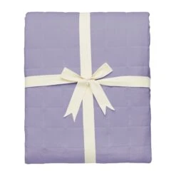 Adult Quilted Blanket In Taro 2.5