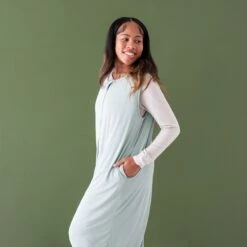 Adult Sleep Bag Walker In Sage -Kyte Baby kyte baby adult sleep bag walker adult sleep bag walker in sage 31478617047151