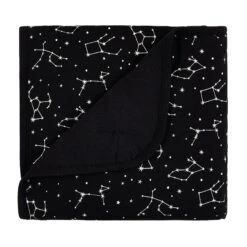 Baby Blanket In Midnight Constellation