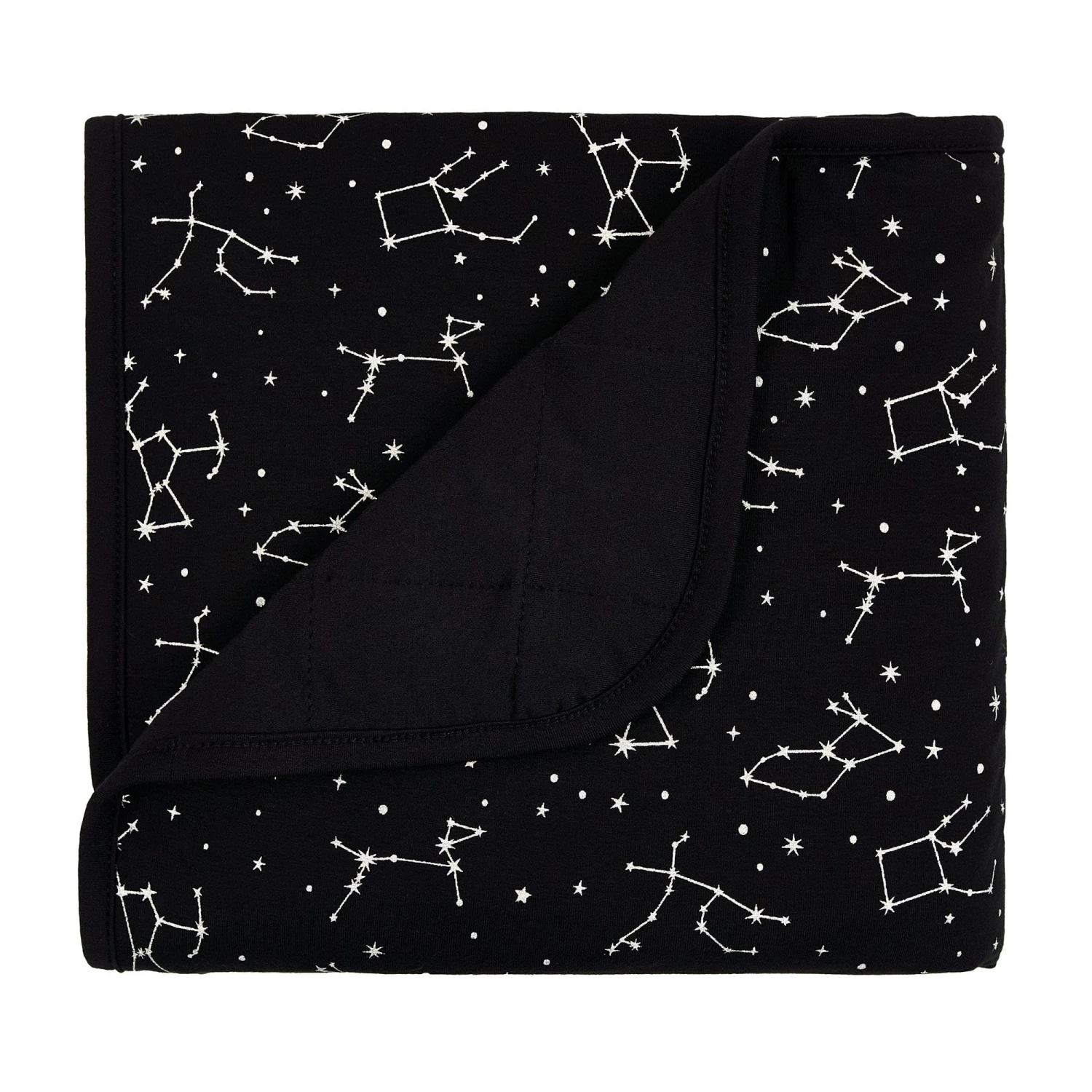 Baby Blanket In Midnight Constellation 3 Baby Blanket In Midnight Constellation