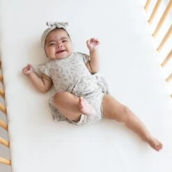 Bow In Oat Leopard -Kyte Baby kyte baby baby bows bow in oat leopard 32329641689199