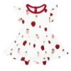 Twirl Bodysuit Dress In Strawberry -Kyte Baby kyte baby bodysuit dress twirl bodysuit dress in strawberry 31862527590511