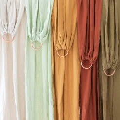 Ring Sling In Cinnamon 10 Ring Sling In Cinnamon -Kyte Baby kyte baby carrier cinnamon with rose gold rings os ring sling in cinnamon 28116689322095