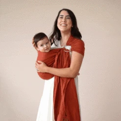 Ring Sling In Cinnamon 11 Ring Sling In Cinnamon -Kyte Baby kyte baby carrier cinnamon with rose gold rings os ring sling in cinnamon 30013798711407