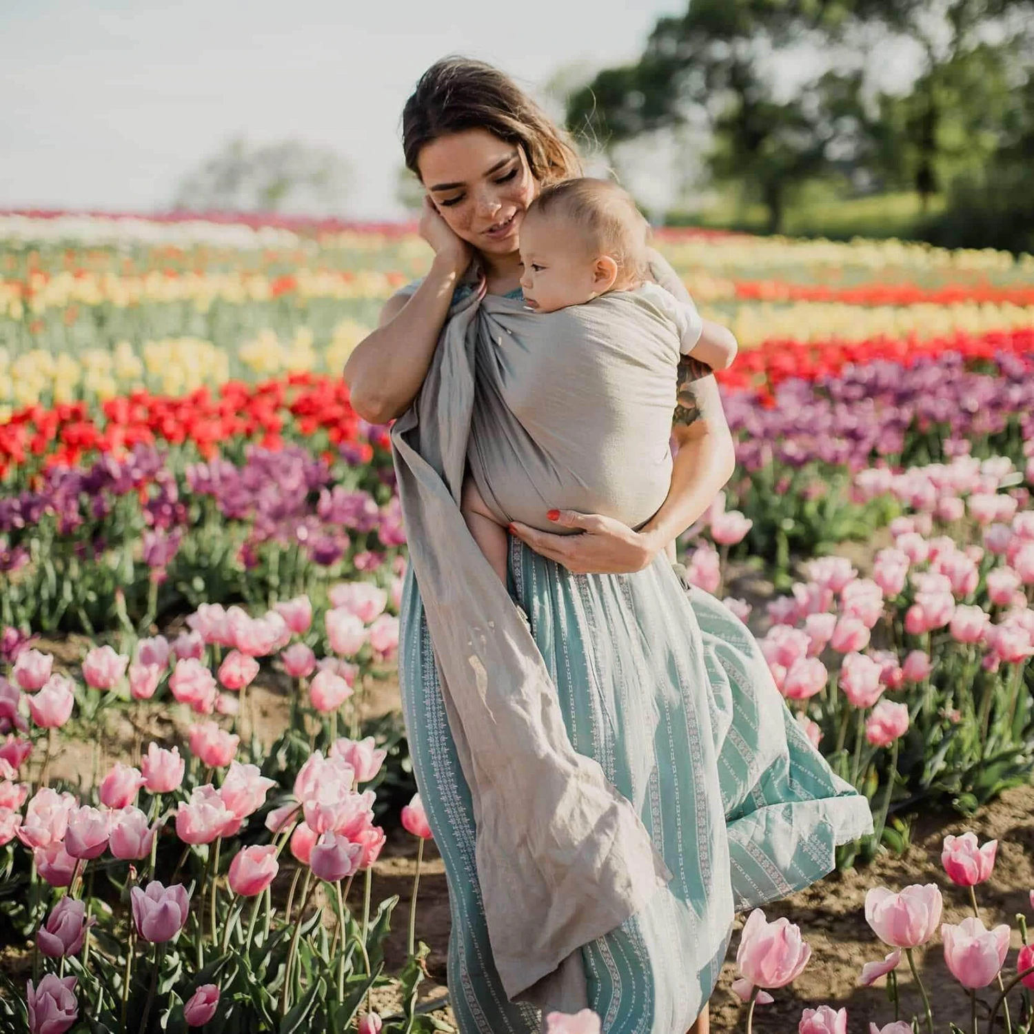 Ring Sling In Driftwood 3 Ring Sling In Driftwood