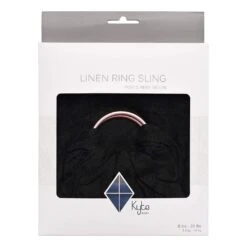 Ring Sling In Licorice -Kyte Baby kyte baby carrier licorice with rose gold rings os ring sling in licorice 12796926918767
