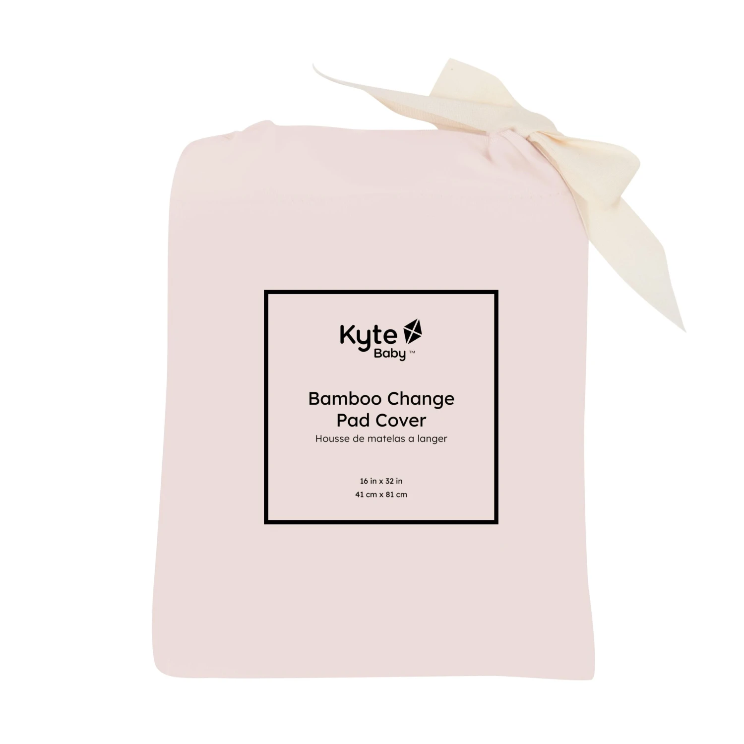 Change Pad Cover In Blush 4 Change Pad Cover In Blush - Image 2