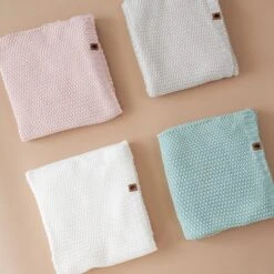 Chunky Knit Baby Blanket In Blush 7 Chunky Knit Baby Blanket In Blush -Kyte Baby kyte baby chunky knit baby blanket blush infant chunky knit baby blanket in blush 32737329905775