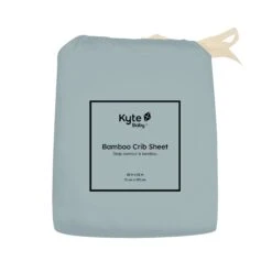 Crib Sheet In Glacier -Kyte Baby kyte baby crib sheet glacier crib sheet crib sheet in glacier 32500111081583