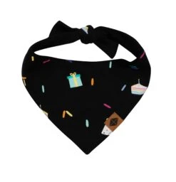 Dog Bandana In Midnight Party 7 Dog Bandana In Midnight Party -Kyte Baby kyte baby dog bandana dog bandana in midnight party 32605489135727