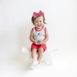 Harem Shorts In Cardinal -Kyte Baby kyte baby harem shorts harem shorts in cardinal 32207136260207