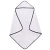 Hooded Bath Towel In Storm With Midnight Trim -Kyte Baby kyte baby home and bath storm with midnight trim infant hooded bath towel in storm with midnight trim 29830146752623