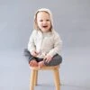 Bamboo Jersey Hooded Jacket In Oat -Kyte Baby kyte baby hooded jacket bamboo jersey hooded jacket in oat 30770302386287