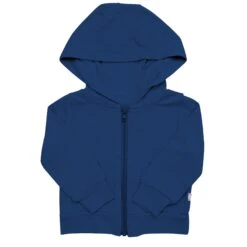 Bamboo Jersey Hooded Jacket In Tahoe