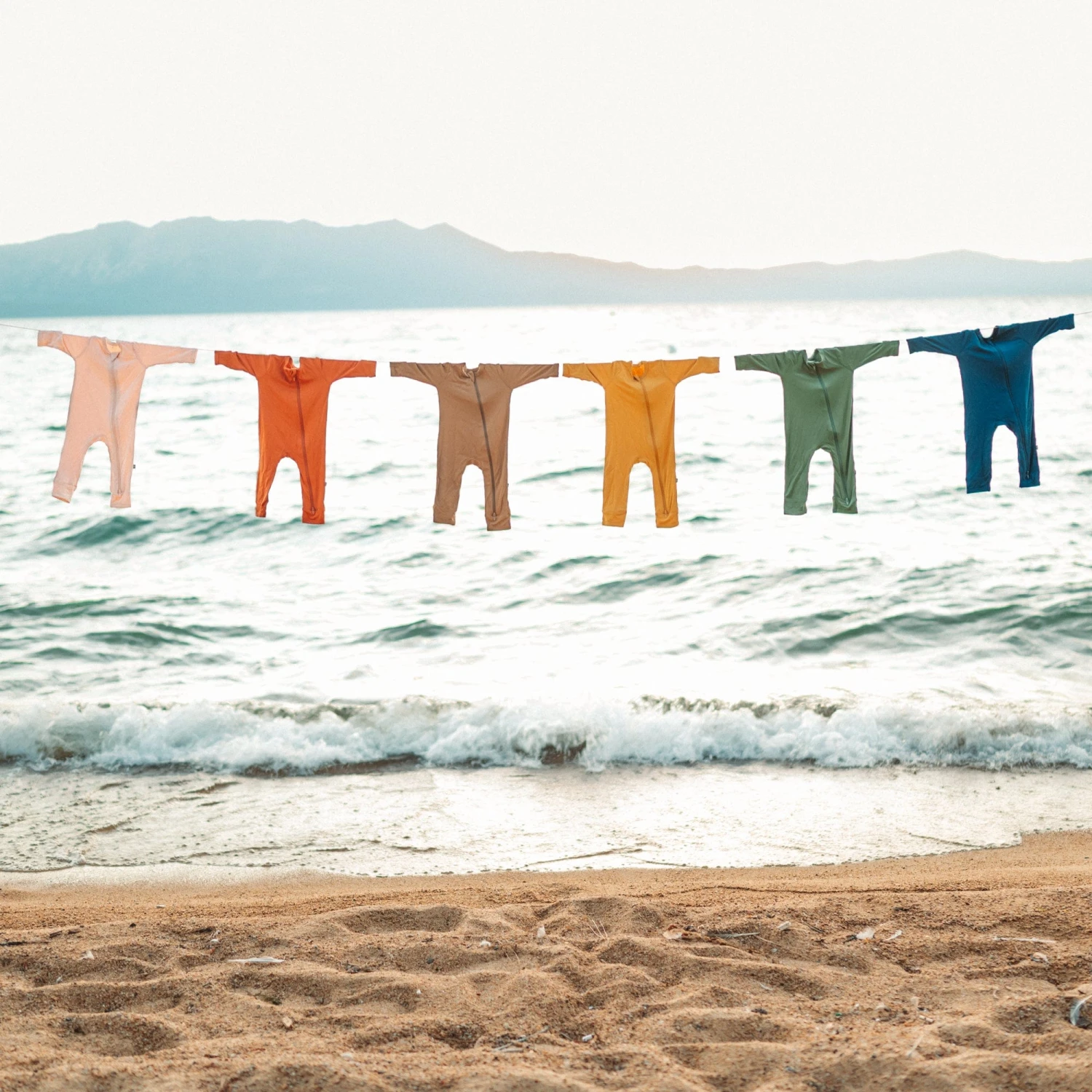 Zippered Romper In Tahoe 5 Zippered Romper In Tahoe - Image 3