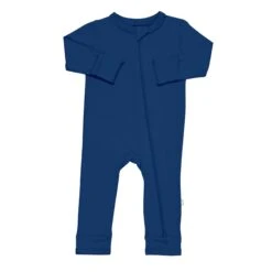 Zippered Romper In Tahoe 12 Zippered Romper In Tahoe -Kyte Baby kyte baby layette zippered romper in tahoe 31420426158191