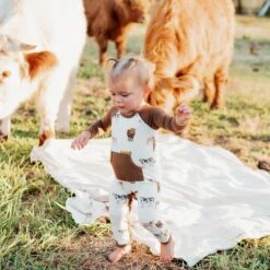 Longall In Moo -Kyte Baby kyte baby long alls long all in moo 31452409987183