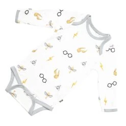 Long Sleeve Bodysuit In Icon -Kyte Baby kyte baby long sleeve bodysuits long sleeve bodysuit in icon 31540508688495