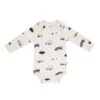 Long Sleeve Bodysuit In Vintage Cars -Kyte Baby kyte baby long sleeve bodysuits long sleeve bodysuit in vintage cars 32535793303663