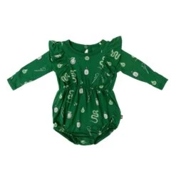 Long Sleeve Bubble Romper In Slytherin™