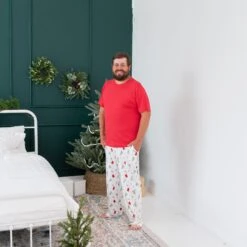 Men's Crew Neck Tee In Cardinal -Kyte Baby kyte baby men s crew neck tee men s crew neck tee in cardinal 32568134991983