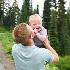 Men's Crew Neck Tee In Glacier -Kyte Baby kyte baby men s crew neck tee men s crew neck tee in glacier 32513649442927