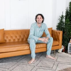 Men's Jogger Set In Alpine Village -Kyte Baby kyte baby men s jogger set men s jogger set in alpine village 32669087301743