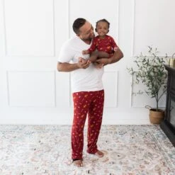 Men's Lounge Pants In Gryffindor™ -Kyte Baby kyte baby men s lounge pants men s lounge pants in gryffindor 32475949957231