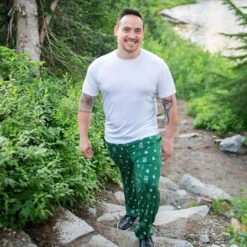 Men's Lounge Pants In Slytherin™ -Kyte Baby kyte baby men s lounge pants men s lounge pants in slytherin 32475950678127