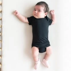 Bodysuit In Midnight 7 Bodysuit In Midnight -Kyte Baby kyte baby short sleeve bodysuits bodysuit in midnight 32607640387695
