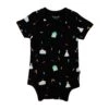 Bodysuit In Midnight Party -Kyte Baby kyte baby short sleeve bodysuits bodysuit in midnight party 32605481238639