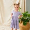 Short Sleeve Tiered Dress In Taro 1 Short Sleeve Tiered Dress In Taro -Kyte Baby kyte baby short sleeve tiered dress short sleeve tiered dress in taro 31095412097135