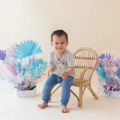 Toddler Crew Neck Tee In Oat Leopard -Kyte Baby kyte baby short sleeve toddler unisex tee toddler crew neck tee in oat leopard 32329607643247