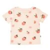 Toddler Crew Neck Tee In Peach -Kyte Baby kyte baby short sleeve toddler unisex tee toddler crew neck tee in peach 32242469503087