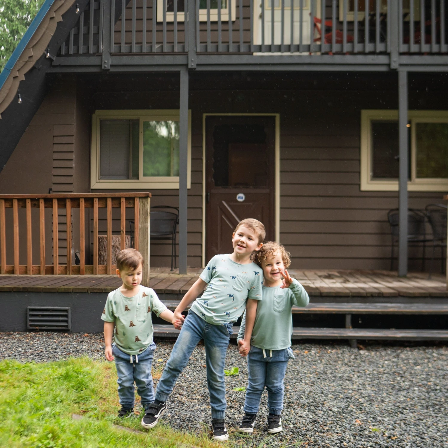 Toddler Crew Neck Tee In Trail 8 Toddler Crew Neck Tee In Trail - Image 6