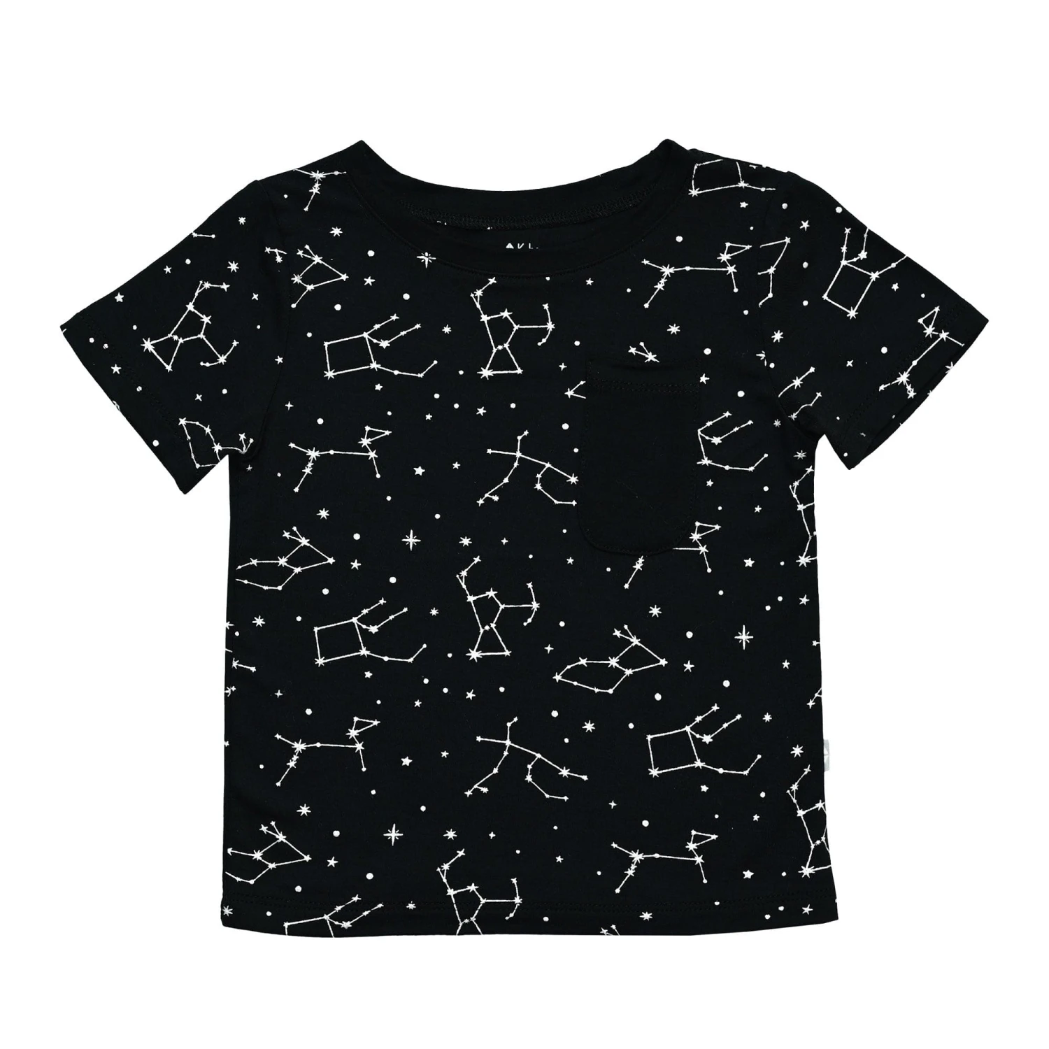 Toddler Crew Neck Tee In Midnight Constellation 3 Toddler Crew Neck Tee In Midnight Constellation