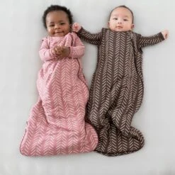 Sleep Bag In Dusty Rose Herringbone 1.0 -Kyte Baby kyte baby sleep bag 1 0 tog sleep bag in dusty rose herringbone 1 0 32730032570479