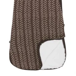 Sleep Bag In Espresso Herringbone 2.5 -Kyte Baby kyte baby sleep bag 2 5 tog sleep bag in espresso herringbone 2 5 32730035126383