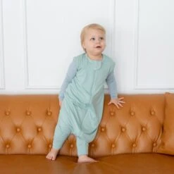 Sleep Bag Walker In Sage 0.5 -Kyte Baby kyte baby sleep bag walker sleep bag walker in sage 0 5 32582504054895
