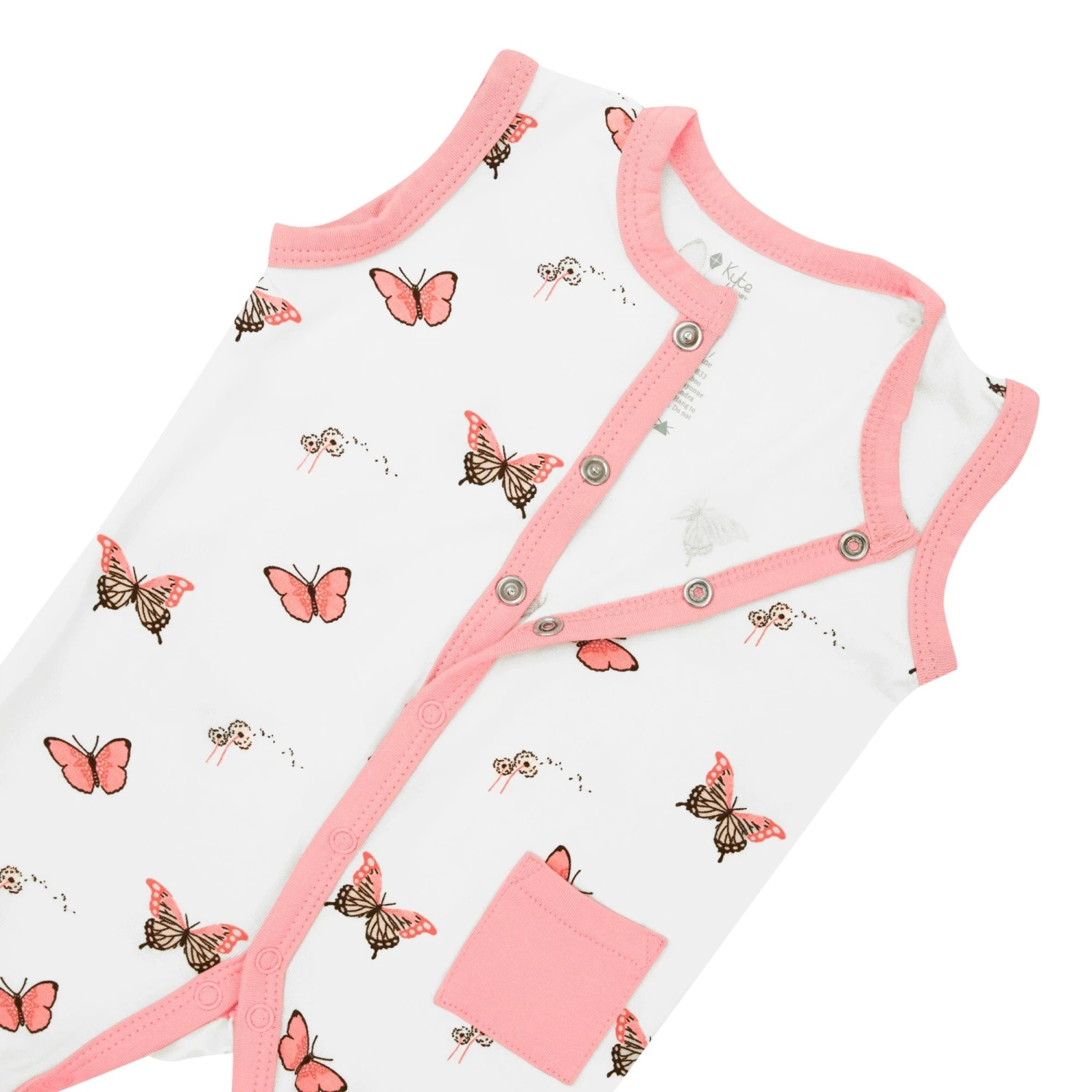 Sleeveless Romper In Butterfly 7 Sleeveless Romper In Butterfly - Image 5