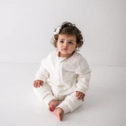 Slumber Suit In Cloud -Kyte Baby kyte baby slumber suit slumber suit in cloud 31727732621423