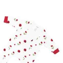 Slumber Suit In Cloud Poppies -Kyte Baby kyte baby slumber suit slumber suit in cloud poppies 32533527068783
