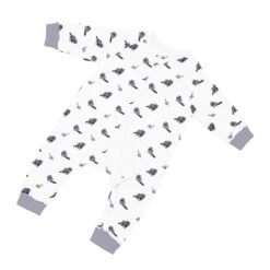 Slumber Suit In Raccoon -Kyte Baby kyte baby slumber suit slumber suit in raccoon 32716766412911