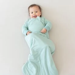 Slumber Bag In Sage -Kyte Baby kyte baby slumberbag slumber bag in sage 32735790891119