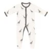 Footie In Giraffe -Kyte Baby kyte baby snap footie printed footie in giraffe 14444556288111