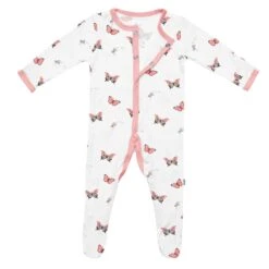 Footie In Butterfly -Kyte Baby kyte baby snap footies footie in butterfly 31993025167471