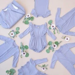 Footie In Haze -Kyte Baby kyte baby snap footies footie in haze 32501406597231